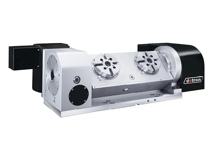 Двухшпиндельный наклонно-поворотный стол Detron GFA-125S-2W-240 изображение