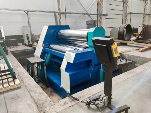 4-валковый гидравлический листогибочный пресс (вальцы) CHAOLI W12CNC-60x2000 изображение