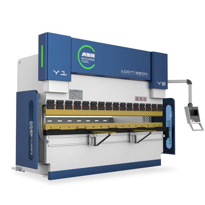 Гидравлический листогибочный пресс ADH WADE-170T/3200 ЧПУ Delem DA58Tx изображение