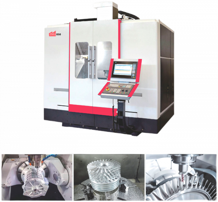 5-осевой обрабатывающий центр с ЧПУ DVU-850