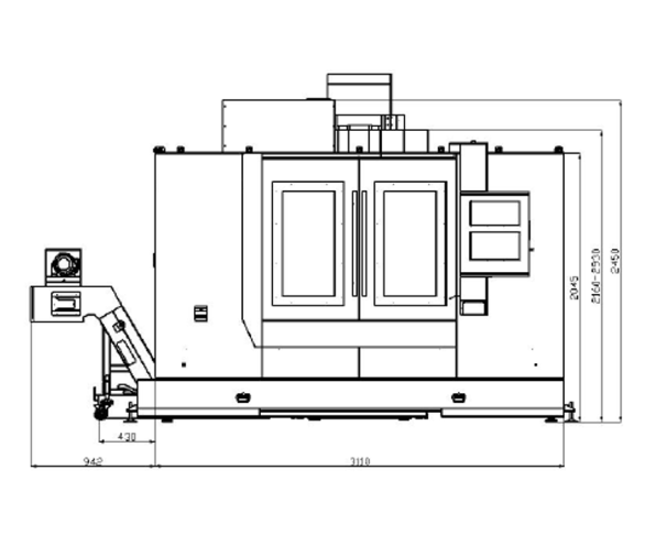 Вертикальный обрабатывающий центр SVD1060  изображение