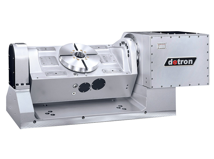 Наклонно-поворотный стол с ЧПУ Detron GTFAE-255SBL(S) изображение