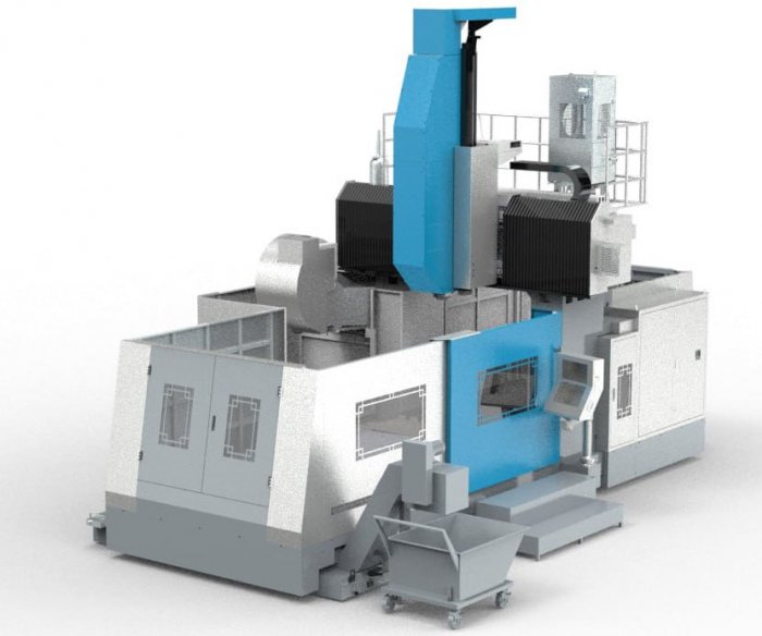 Портально-фрезерный обрабатывающий центр DZ2511