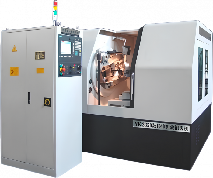 Зубострогальный станок с ЧПУ YK2350 для конических колес