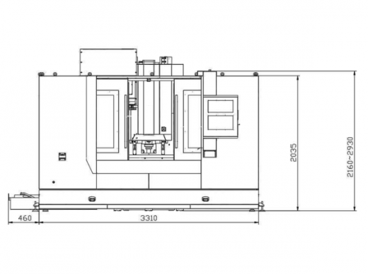 Вертикальный обрабатывающий центр SVD1160  изображение