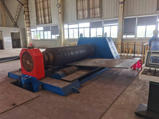 4-валковый гидравлический листогибочный пресс (вальцы) CHAOLI W12CNC изображение