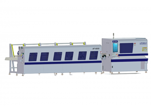 Высокоскоростной лазерный труборез с автоподачей Anji Jinke LPC80-A5-AF6000 изображение