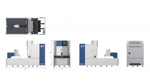 Автоматический панелегибочный станок с ЧПУ ADH PB-1400P изображение