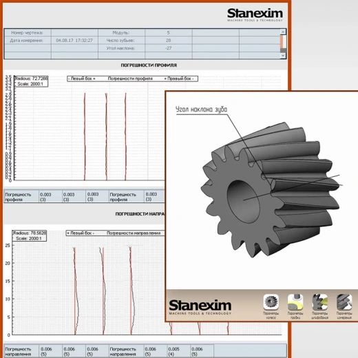 Зубошлифовальный станок с ЧПУ SMG205GF3 изображение